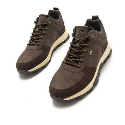 Zapatillas casual para hombre Zapatillas Hombre Mustang Fonix Chocolate | Dml Sport. 84452
