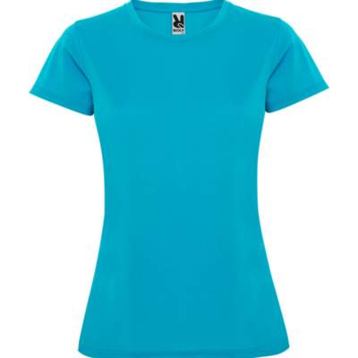 Camiseta para mujer Camiseta Técnica Mujer Roly Montecarlo C.Turquesa | Dml Sport. CA04230112