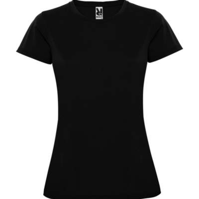 Camiseta para mujer Camiseta Técnica Mujer Roly Montecarlo C.Negro | Dml Sport. CA04230102