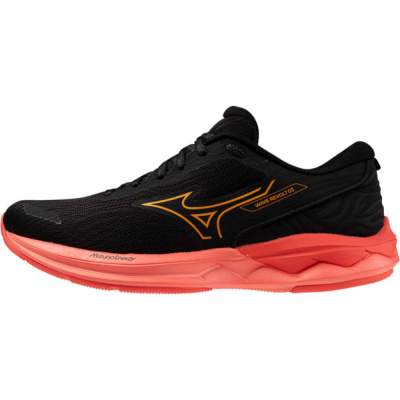 Zapatillas para correr de hombre Zapatillas Running Hombre Mizuno Wave Revolt 3 Negra y Naranja | Dml Sport. J1GC248101