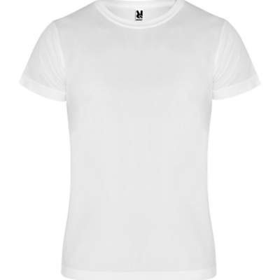 Camiseta de entrenamiento para hombre Camiseta Técnica Hombre Roly Camimera C. Blanco | Dml Sport. CA0450