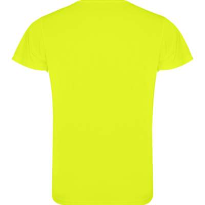 Camiseta técnica para hombre Camiseta Técnica Hombre Roly Camimera C. Amarillo Fluor | Dml Sport. CA0450