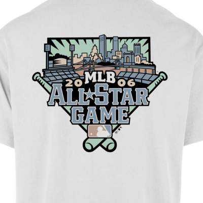 Camiseta casual de algodón para hombre Camiseta Hombre 47 Brand Pittsburgh Pirates Blanco | Dml Sport. BA920TMBECT614636WW