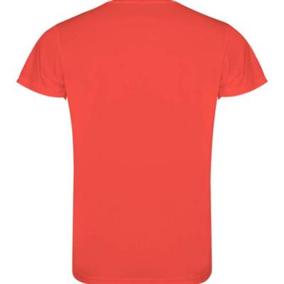 Camiseta de entrenamiento para hombre Camiseta Técnica Hombre Roly Camimera Coral | Dml Sport.