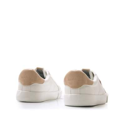 Zapatillas casual para mujer Zapatillas Juveniles Mustang Emi Blanca y Rosa Nude | Dml Sport. 48915