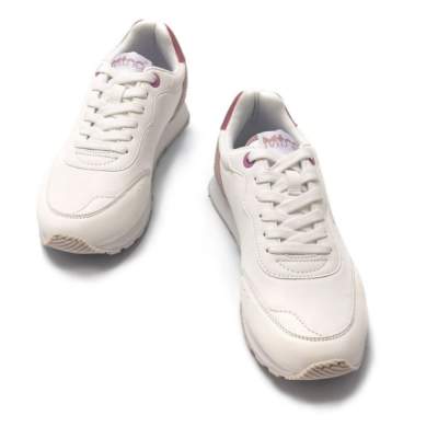 Zapatillas casual para mujer Zapatillas Mujer Mustang Joggo Classic Blanco Rosa | Dml Sport. 60439