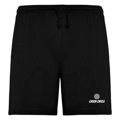 Pantalón Corto Hombre Green Circle Urban Negro | Dml Sport