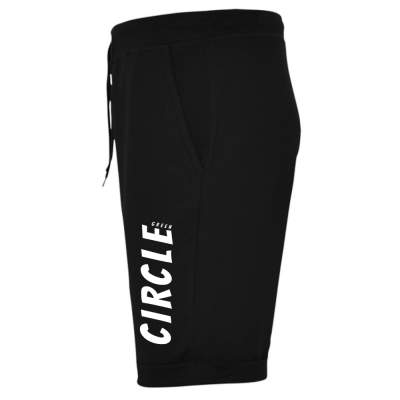 Pantalón Corto Hombre Green Circle Big Logo Negro | Dml Sport