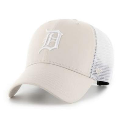 Gorra Unisex 47 Brand MLB Detroit Tigers Trucker Beige | Dml Sport.