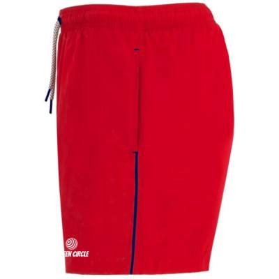 Bañador rápido secado Bañador Hombre Green Circle Swim Rojo | Dml Sport