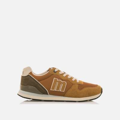 zapatillas casual para hombre Zapatillas Hombre Mustang Joggo Classic Caqui | Dml Sport. 84467