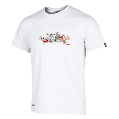 Camiseta casual de algodón Camiseta Unisex Joma COE y Looney Tunes Blanco | Dml Sport. 101739D0200A