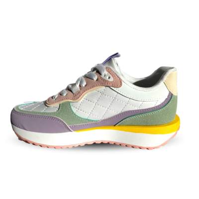 Zapatillas casual para mujer Zapatillas Mujer Green Circle Aries Morado | Dml Sport