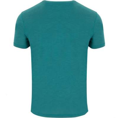 Camiseta casual de algodón para hombre Camiseta Hombre Green Circle Miami Surf Turquesa | Dml Sport. GC801421