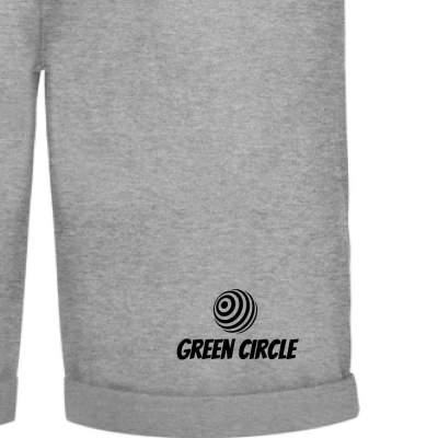 Bermuda casual de algodón Pantalón Corto Hombre Green Circle Urban Gris | Dml Sport