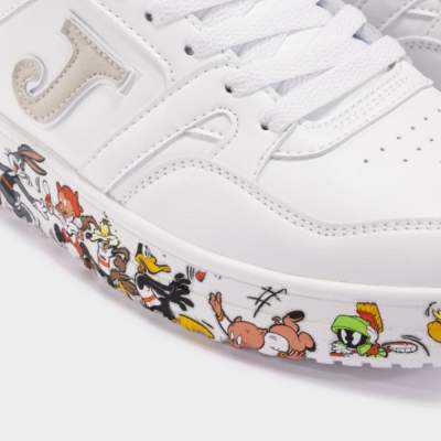 Zapatillas casual para mujer Edición Especial Zapatillas Mujer Joma Attica Looney Tunes Blanco |Dml Sport. CATTIW2472W