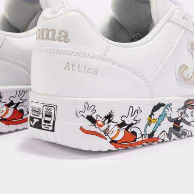 Zapatillas casual para mujer Edición Especial Zapatillas Mujer Joma Attica Looney Tunes Blanco |Dml Sport. CATTIW2472W