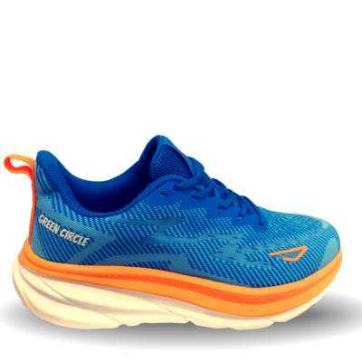 zapatillas para correr de hombre Zapatillas Running Hombre Green Circle Mile Azul | Dml Sport