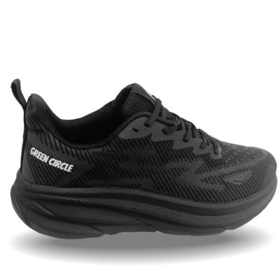 Zapatillas para correr de hombre Zapatillas Running Hombre Green Circle Mile Negro | Dml Sport