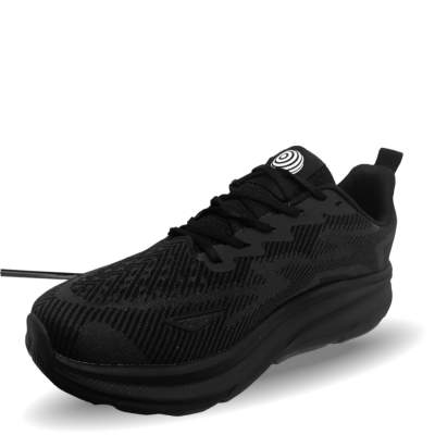 Zapatillas para correr de hombre Zapatillas Running Hombre Green Circle Mile Negro | Dml Sport