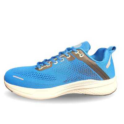 Zapatillas para correr de hombre Zapatillas Running Hombre Green Circle Leo Azul |Dml Sport