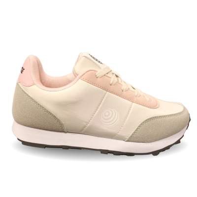 Zapatillas casual para mujer Zapatillas Mujer Green Circle Cleo Beige | Dml Sport