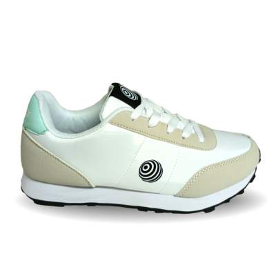 Zapatillas Mujer Green Circle Cleo Blanca | Dml Sport