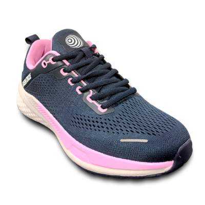 Zapatillas Running Mujer Green Circle Leo Marino con Memory Foam |Dml Sport