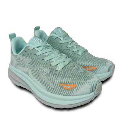 Zapatillas Running Mujer Green Circle Mile Verde con Memory Foam| Dml Sport