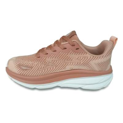 Zapatillas Running Mujer Green Circle Mile Rosa con plantilla Memory Foam | Dml Sport