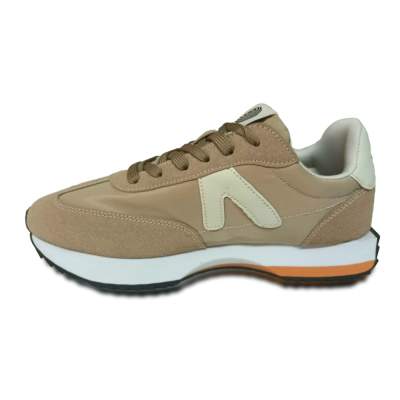 Zapatillas Mujer Green Circle Libra Camel con plantilla Memory Foam | Dml Sport