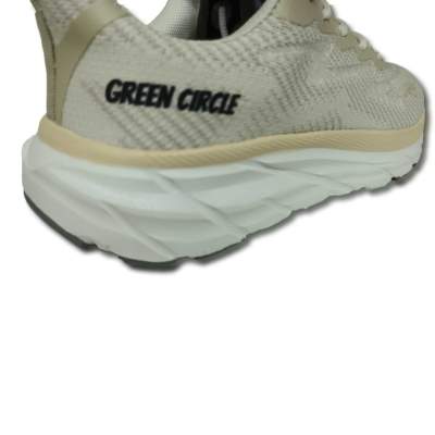 Zapatillas Running Mujer Green Circle Hera Beige| Dml Sport