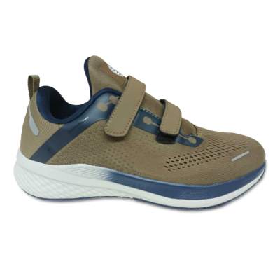 Zapatillas Running Hombre Green Circle Leo Velcro Verde con plantilla Memory Foam | Dml Sport