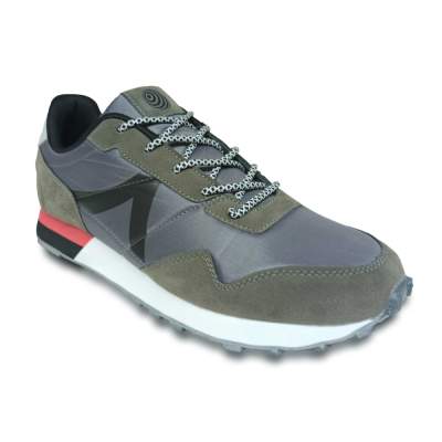 Zapatillas Hombre Green Circle Tauro Gris con plantilla Memory Foam| Dml Sport